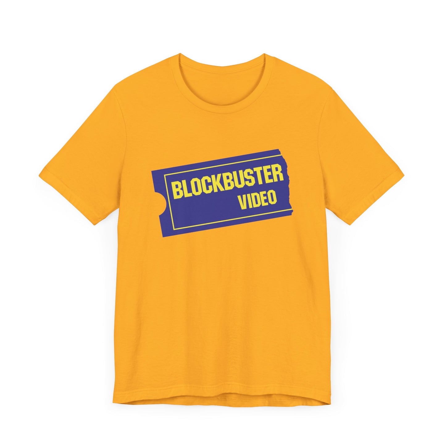 Blockbuster Video Short Sleeve Tee Shirt - A Nostalgic Tribute to Movie Night