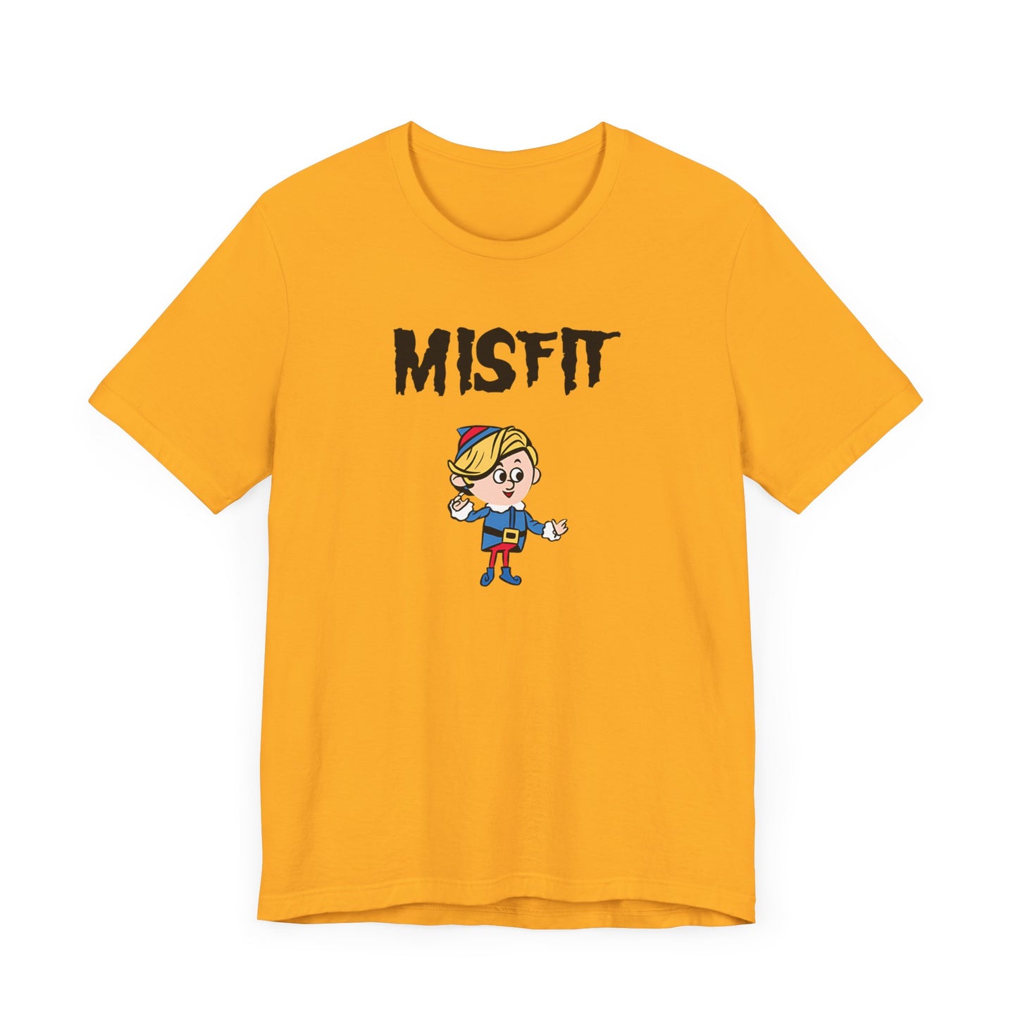 Misfit Christmas Elf Short Sleeve Tee