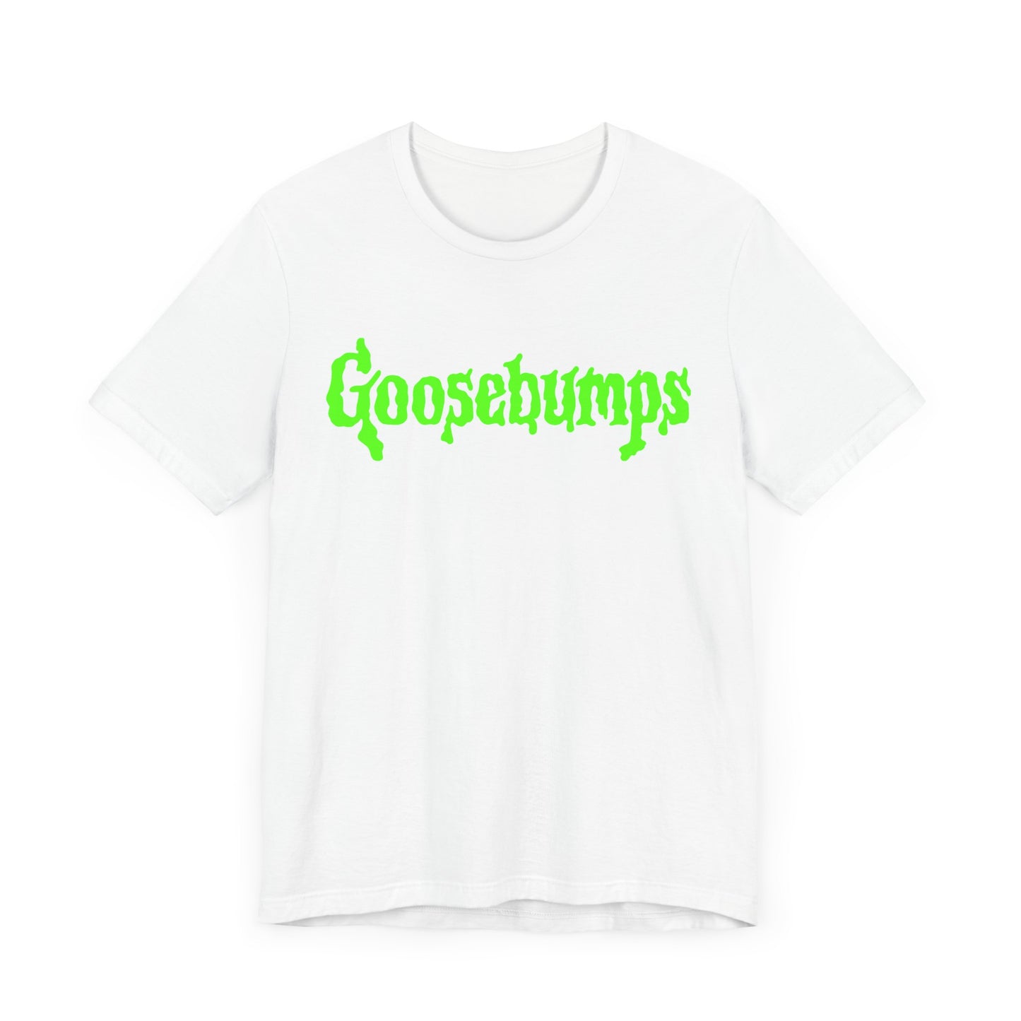 Goosebumps Short Sleeve Tee Shirt - Relive the Chills of Childhood