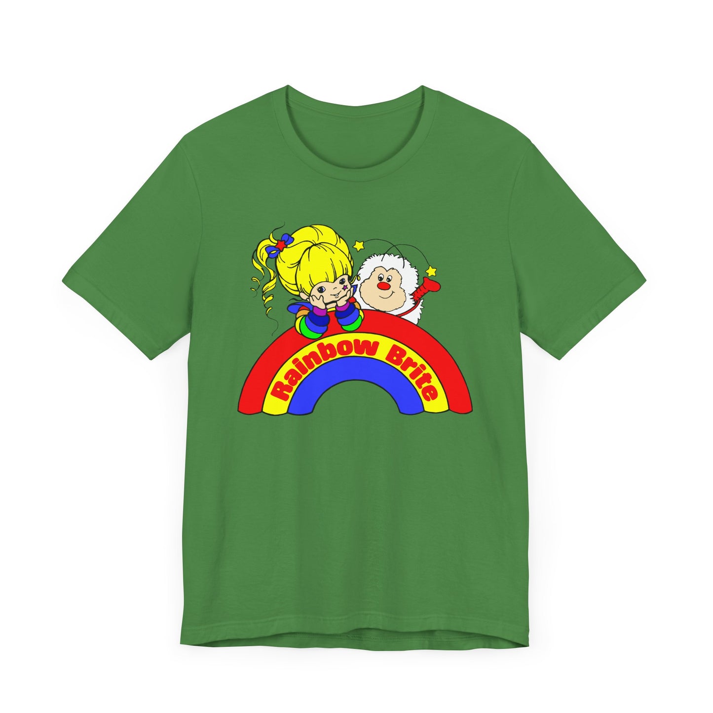 Rainbow Brite Short Sleeve Tee Shirt - A Colorful 80s Throwback