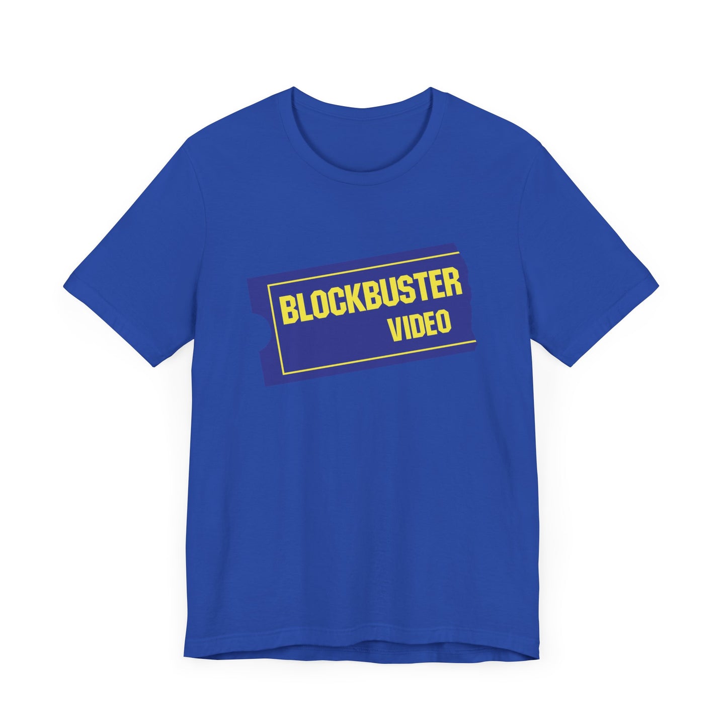 Blockbuster Video Short Sleeve Tee Shirt - A Nostalgic Tribute to Movie Night