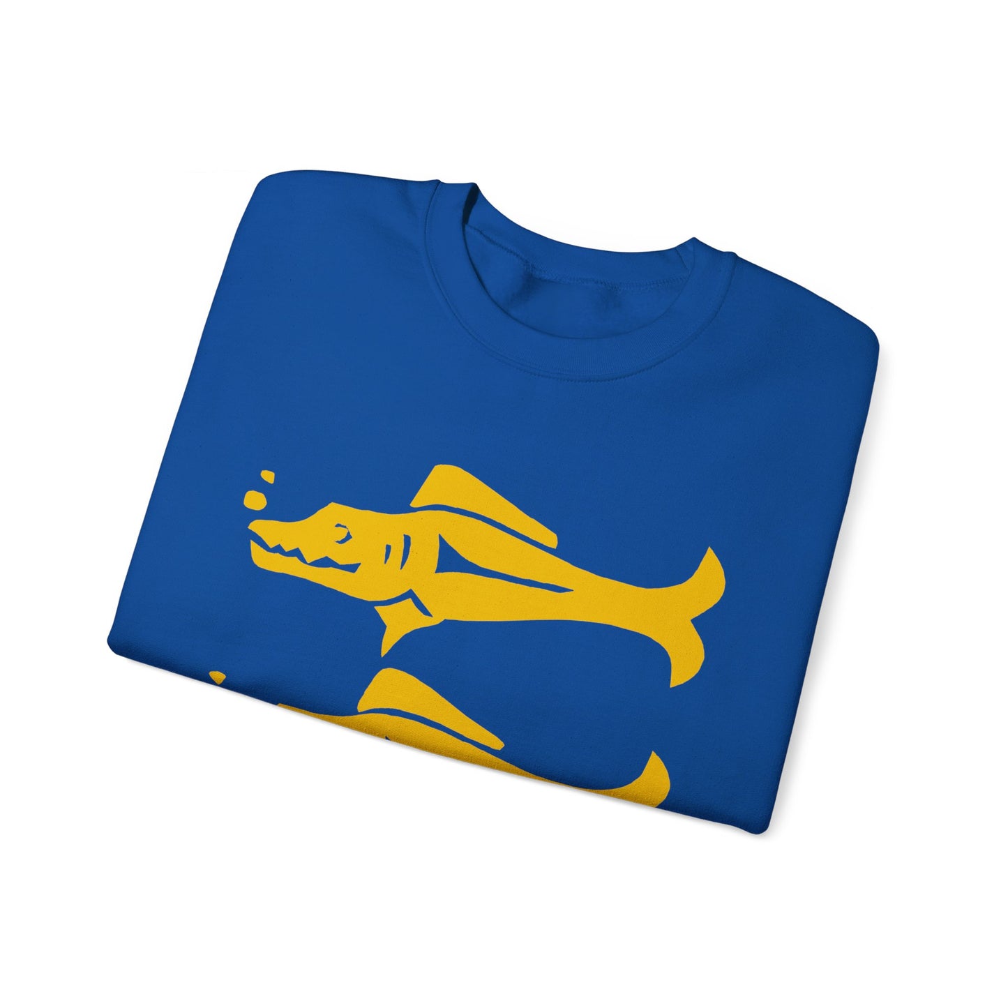 Legends of the Hidden Temple Blue Barracudas Crewneck Sweatshirt