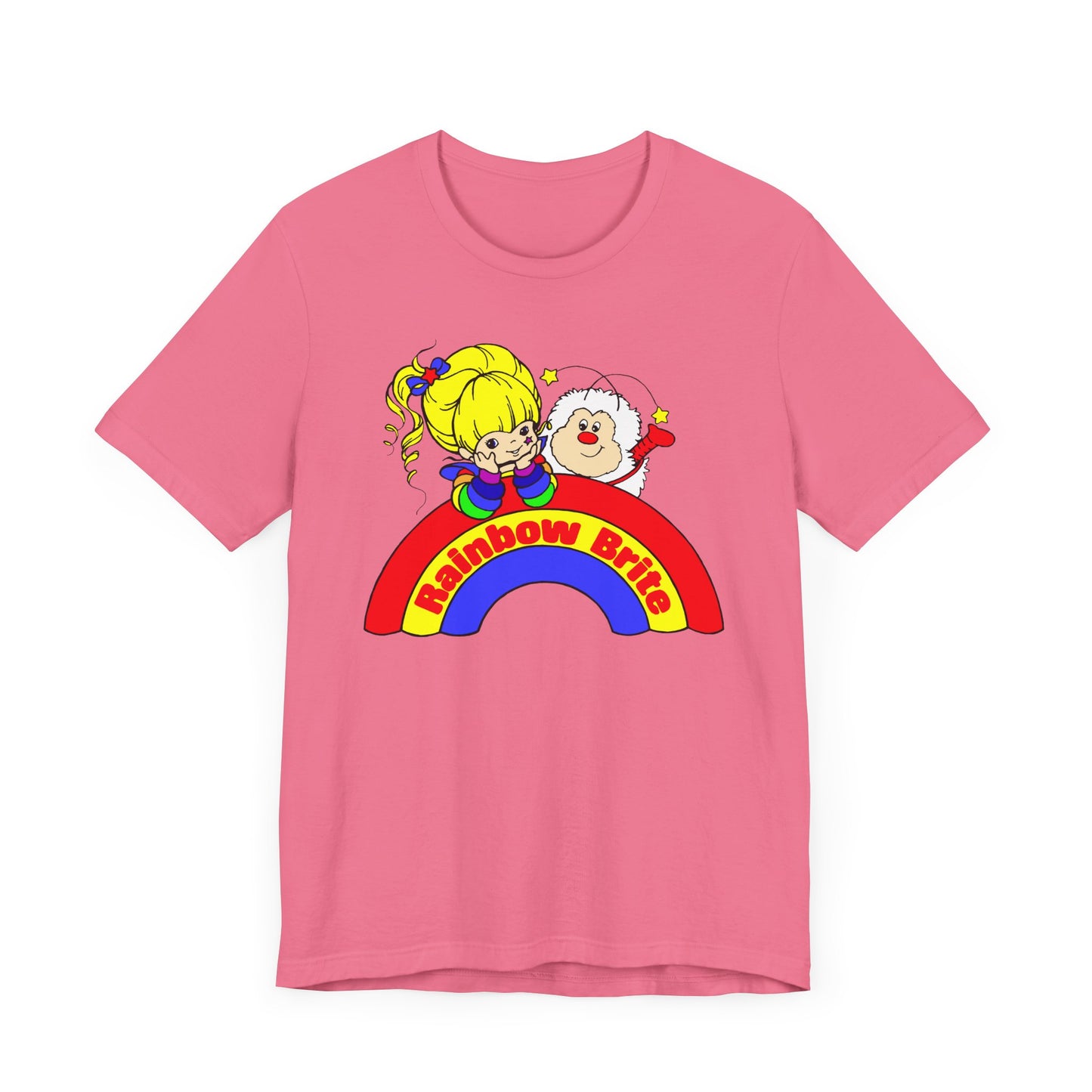 Rainbow Brite Short Sleeve Tee Shirt - A Colorful 80s Throwback