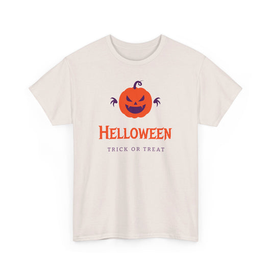 Helloween Halloween Trick or Treat Short Sleeve Tee Shirt