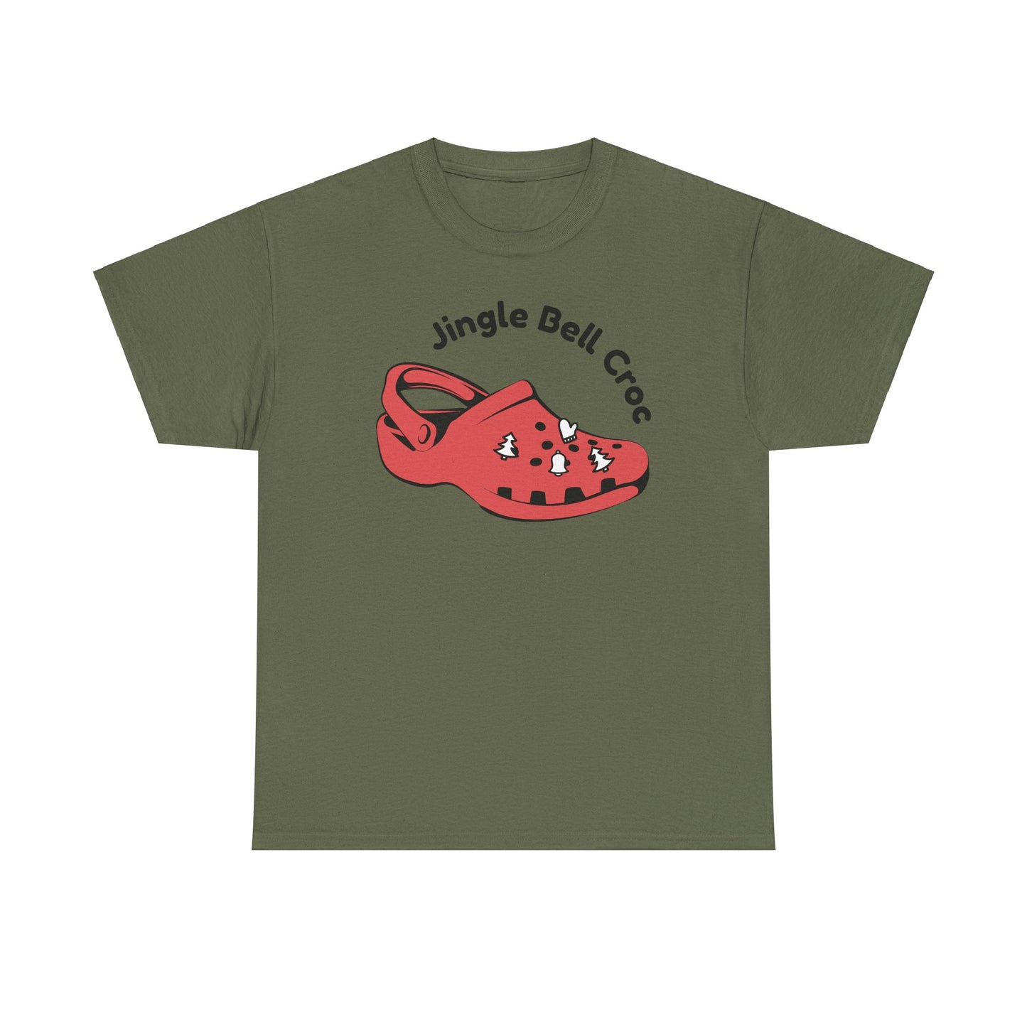 Jingle Bell Croc Short Sleeve Tee Shirt