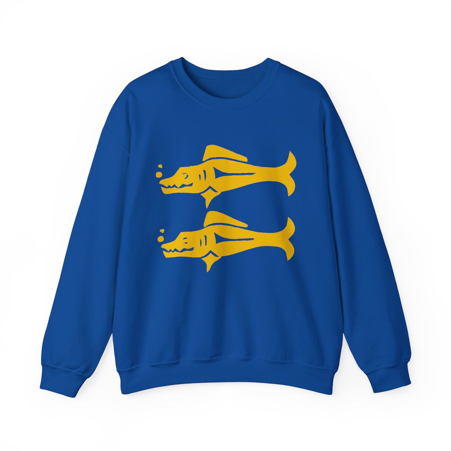 Legends of the Hidden Temple Blue Barracudas Crewneck Sweatshirt