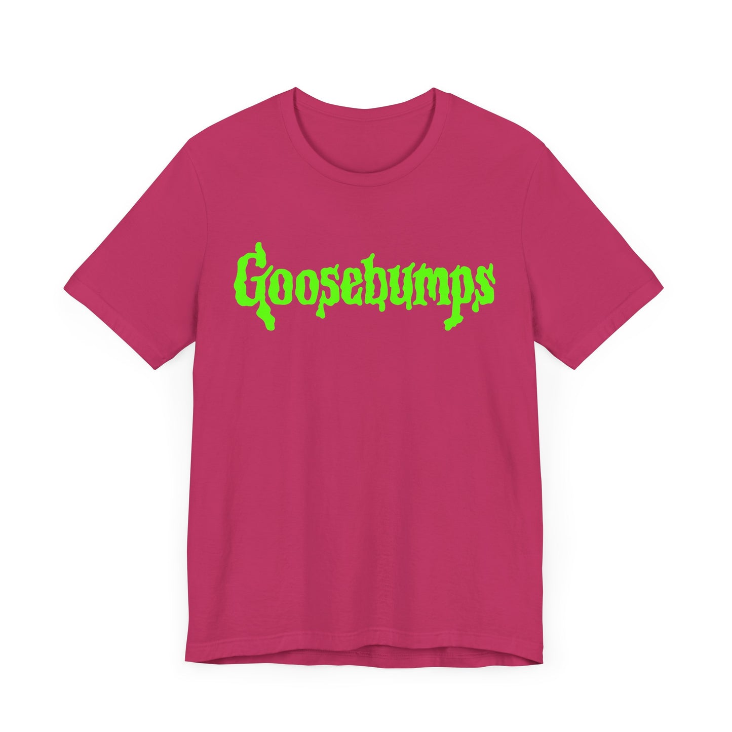 Goosebumps Short Sleeve Tee Shirt - Relive the Chills of Childhood