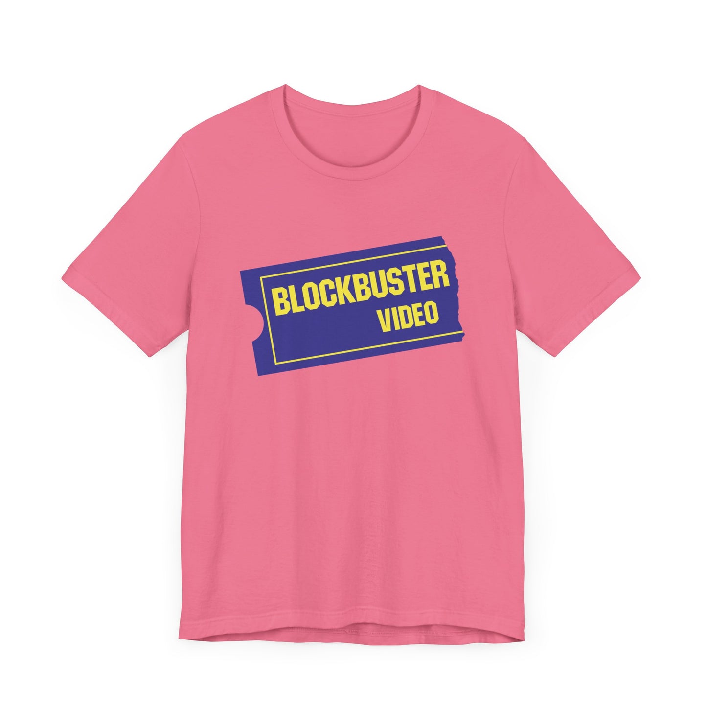 Blockbuster Video Short Sleeve Tee Shirt - A Nostalgic Tribute to Movie Night