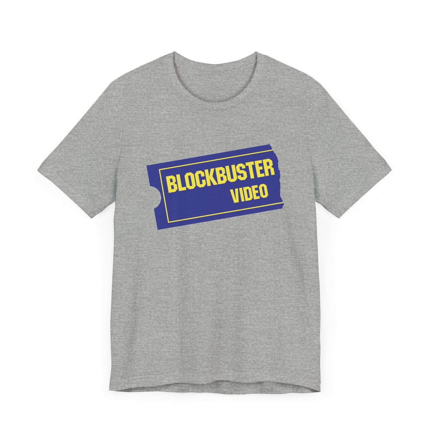 Blockbuster Video Short Sleeve Tee Shirt - A Nostalgic Tribute to Movie Night