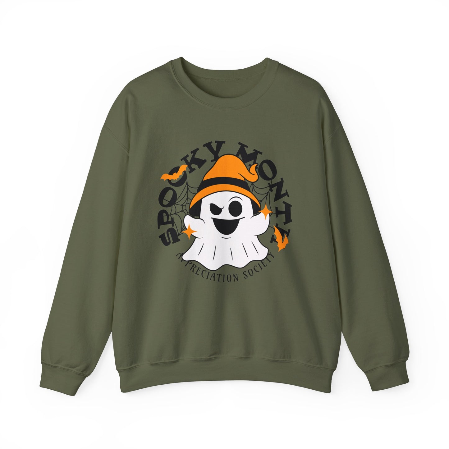 Spooky Month Appreciation Society Halloween Crewneck Sweatshirt