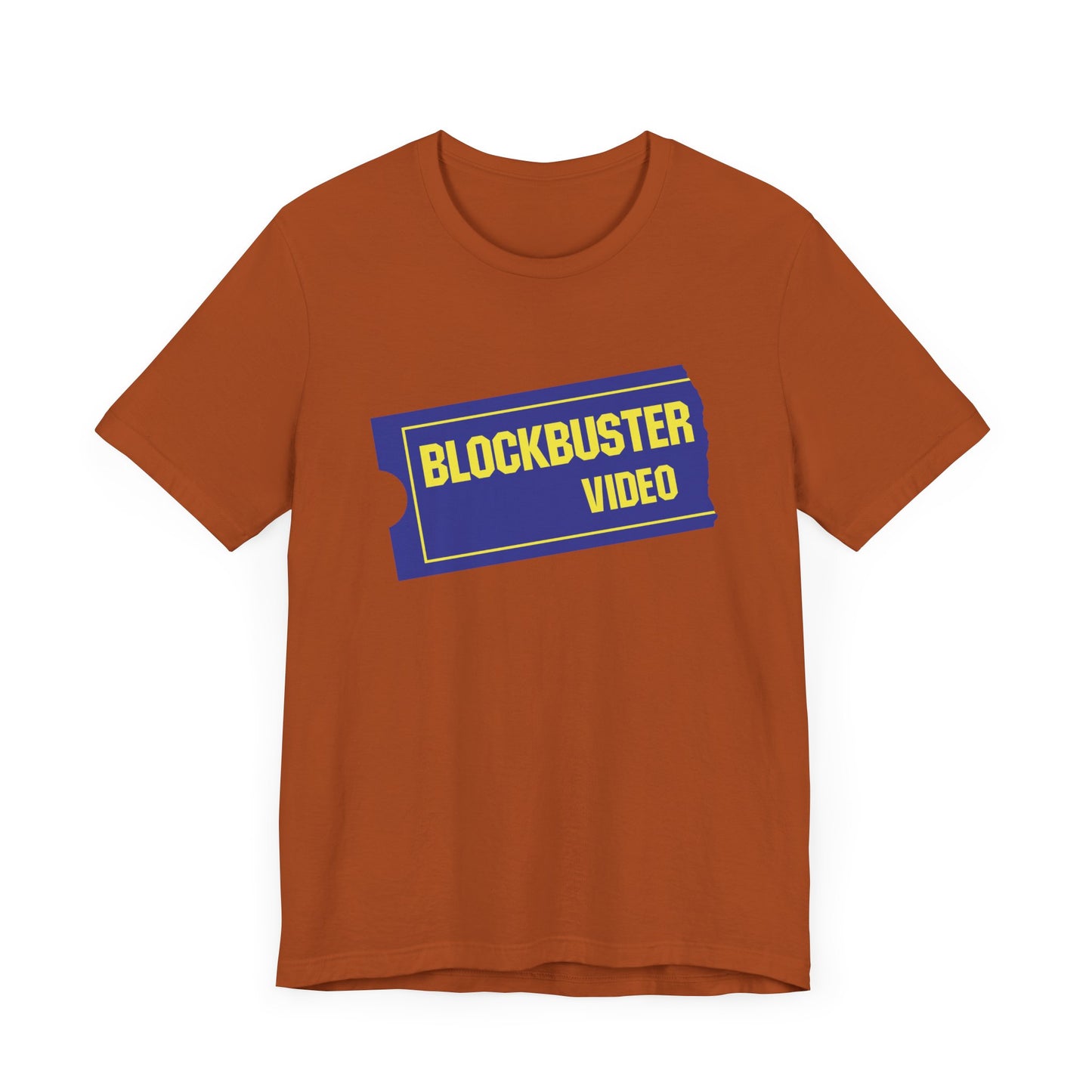 Blockbuster Video Short Sleeve Tee Shirt - A Nostalgic Tribute to Movie Night