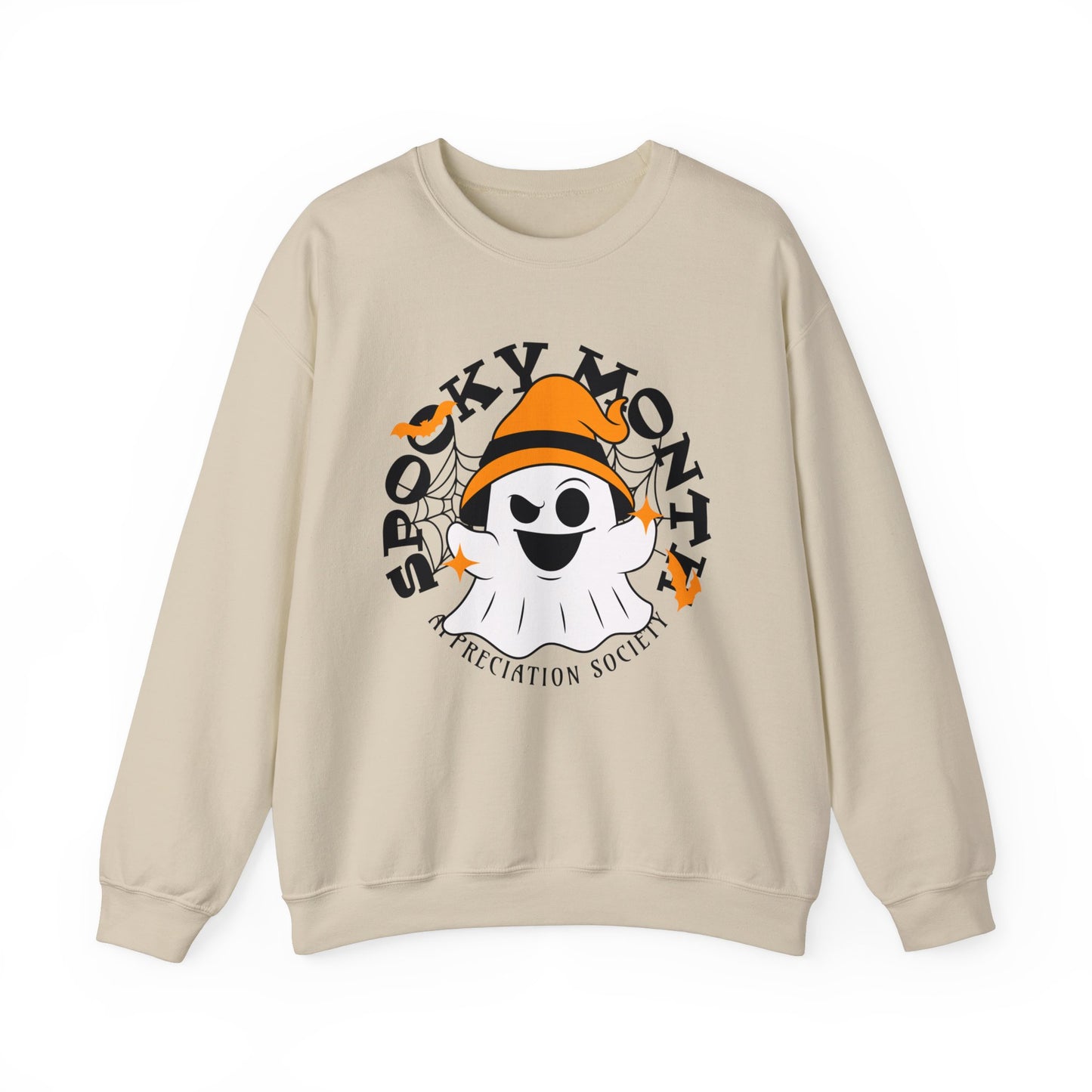 Spooky Month Appreciation Society Halloween Crewneck Sweatshirt