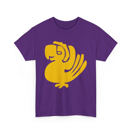 Legends of the Hidden Temple Purple Parrots Short Sleeve Tee Shirt