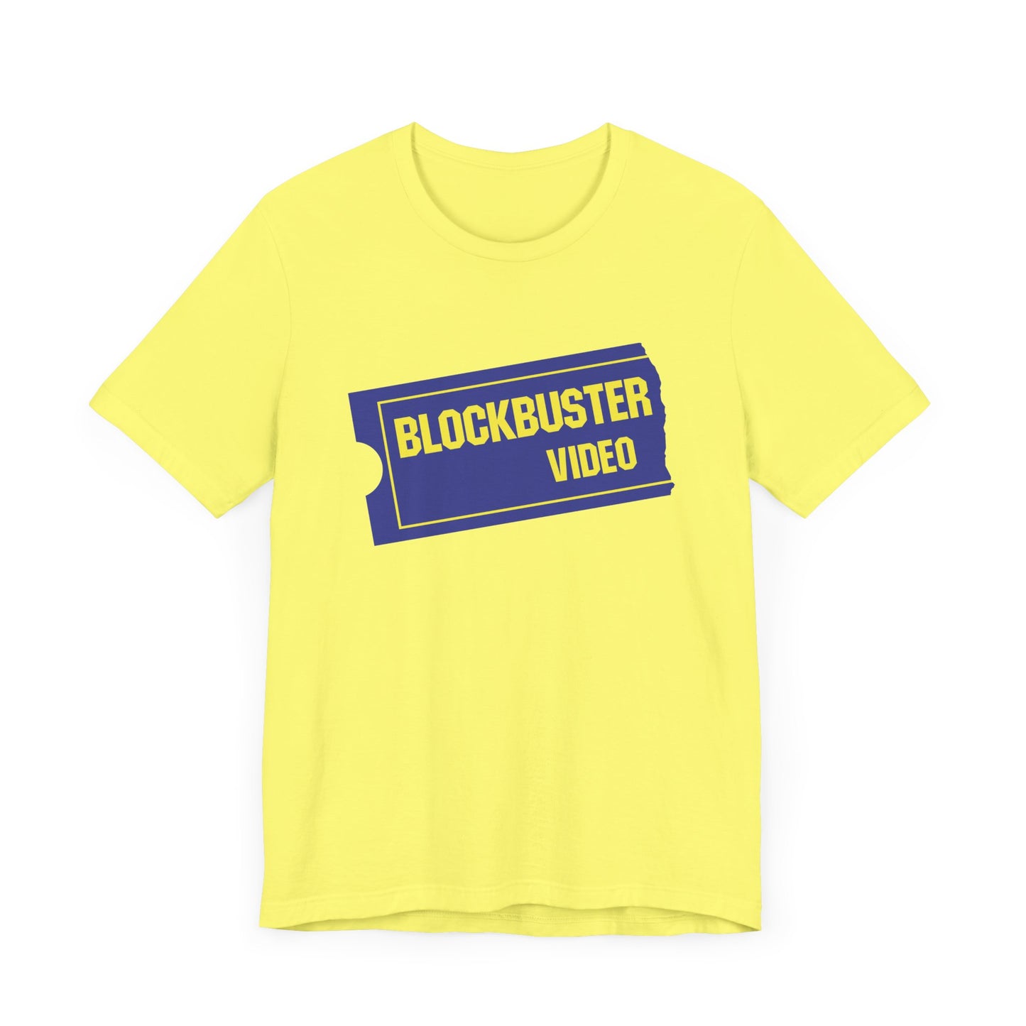 Blockbuster Video Short Sleeve Tee Shirt - A Nostalgic Tribute to Movie Night