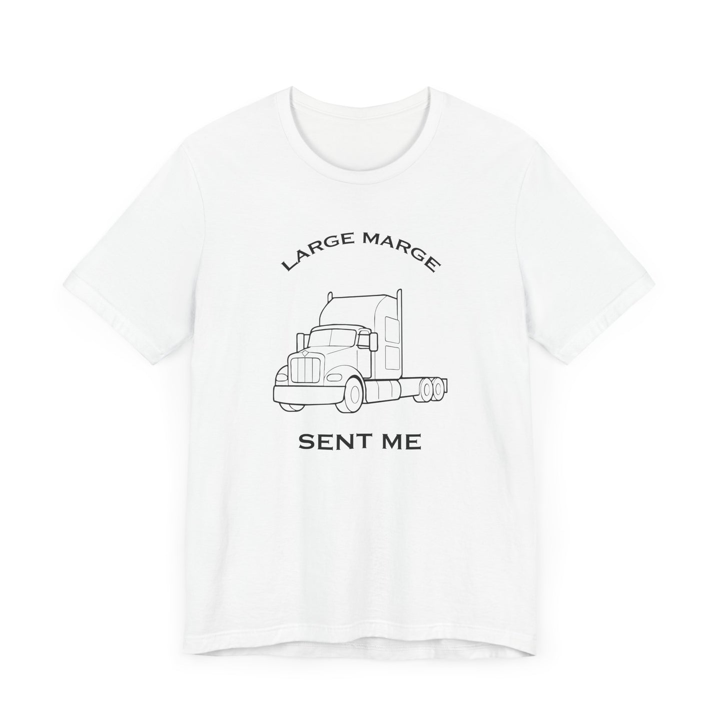 Large Marge Sent Me Short Sleeve Tee Shirt - A Tribute to an Unforgettable Classic