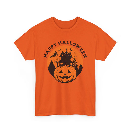 Happy Halloween Short Sleeve Tee Shirt