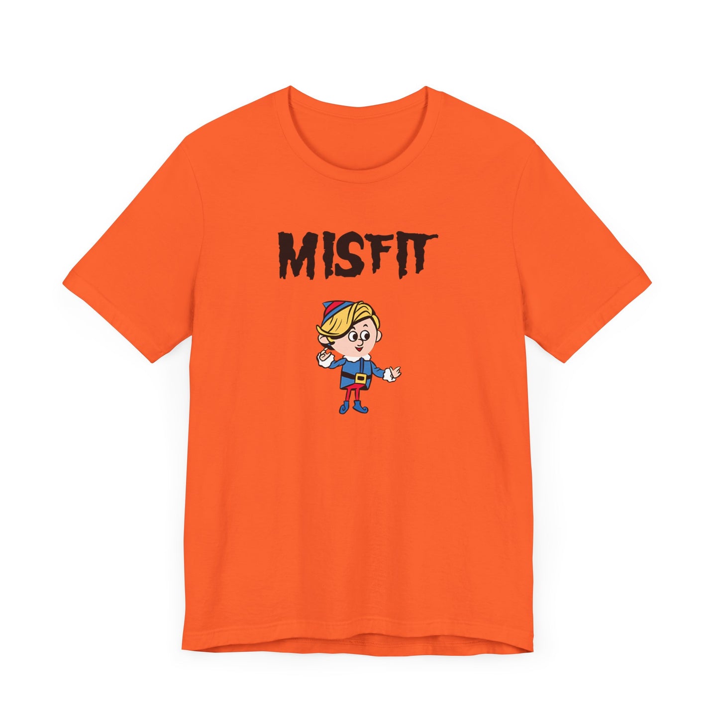 Misfit Christmas Elf Short Sleeve Tee