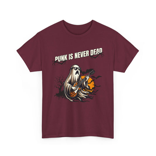 Halloween Ghost Punk is Never Dead Short Sleeve Tee Shirt