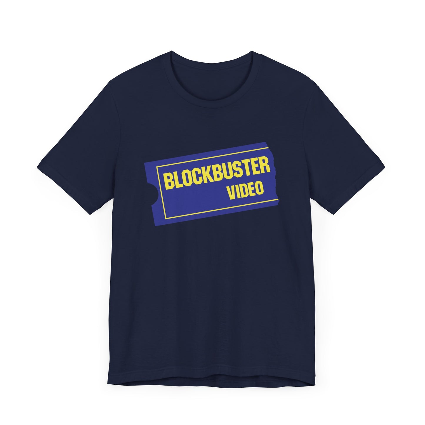 Blockbuster Video Short Sleeve Tee Shirt - A Nostalgic Tribute to Movie Night