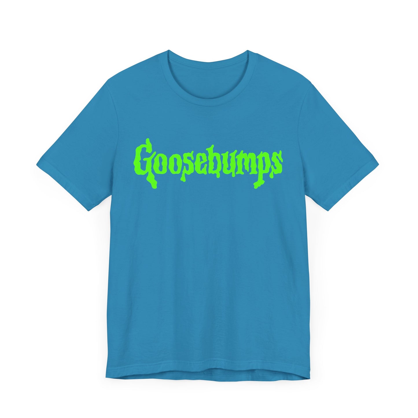 Goosebumps Short Sleeve Tee Shirt - Relive the Chills of Childhood